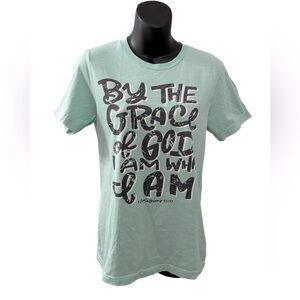 Grace of God Tee, mint green, Texas True